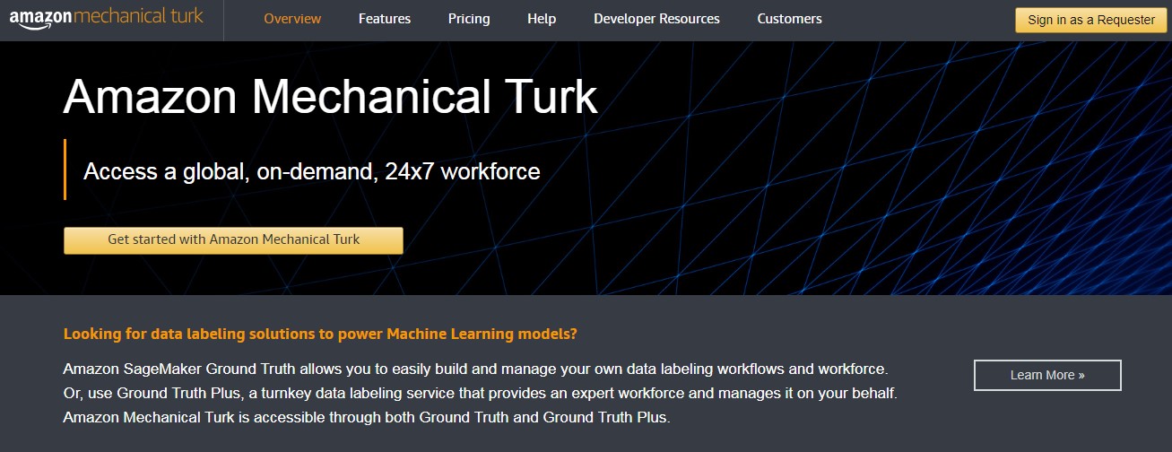 Amazon Mechanical Turk (MTurk)